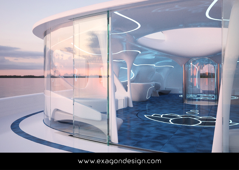 Privilege-Luxury-Yacht-Lounge-bar-exagon-design_09
