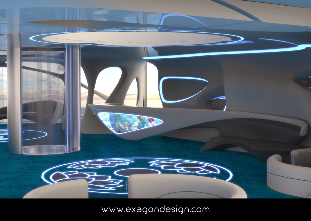 Privilege-Luxury-Yacht-Lounge-bar-exagon-design_10