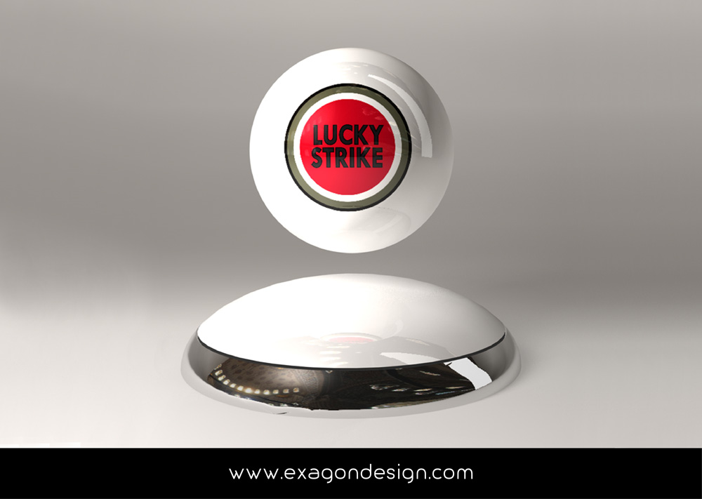 Showcase Lucky Strike Exagon Design
