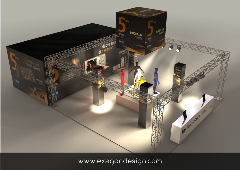 Stand_Fieristico_Nokia_Exagon_Design_02-01